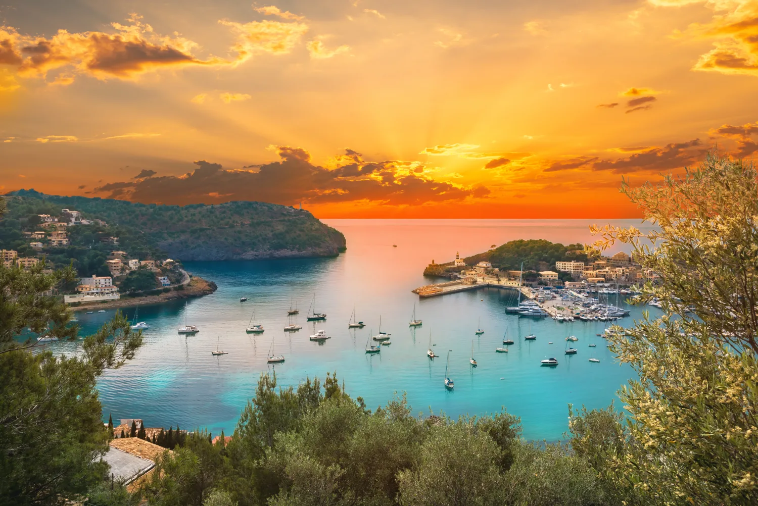 A beach in Mallorca